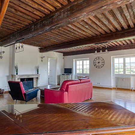 Sejourner Au Chateau De La Roue Grand Appartement Lissieu Eksteriør bilde