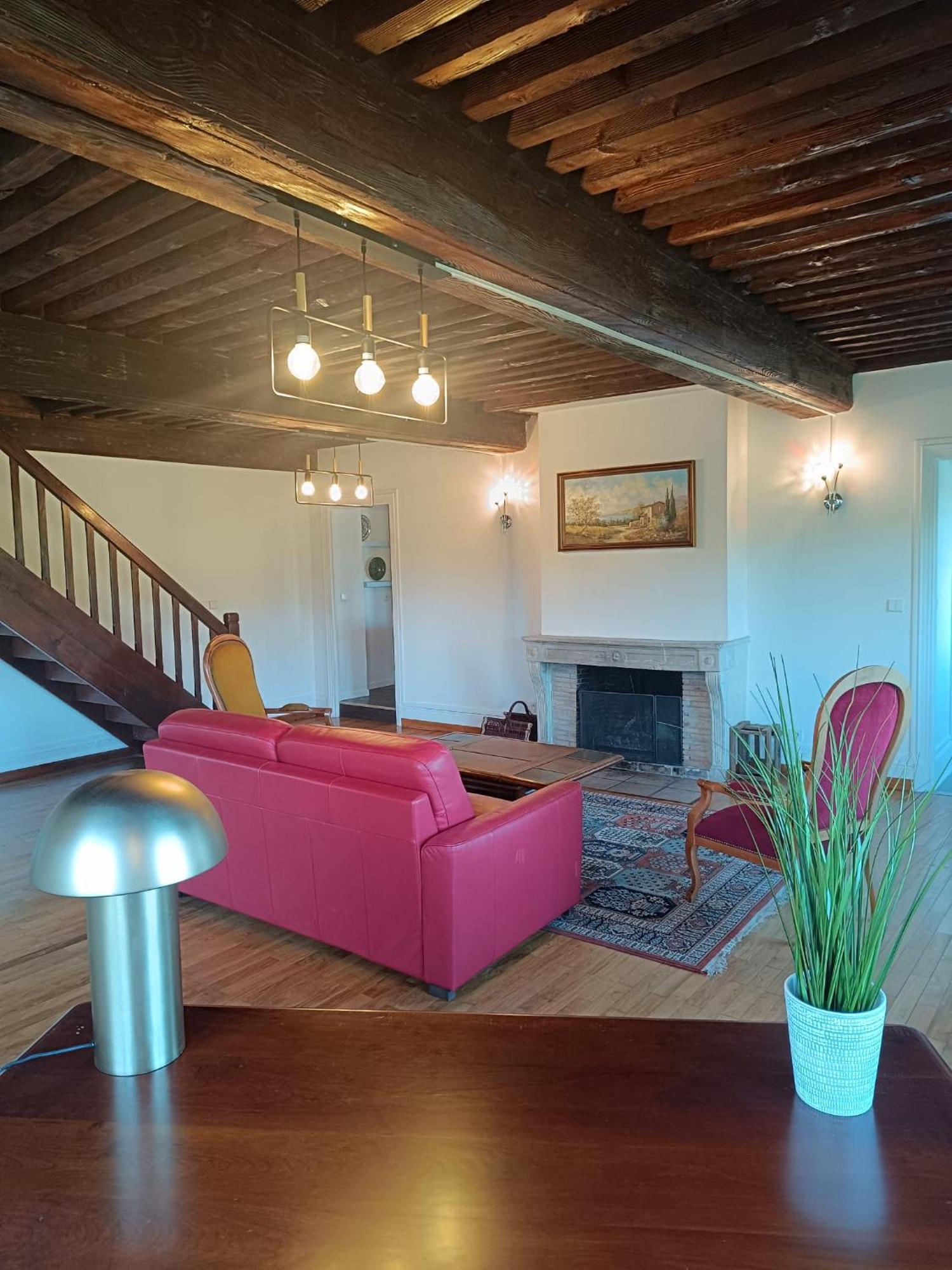 Sejourner Au Chateau De La Roue Grand Appartement Lissieu Eksteriør bilde